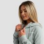 Women‘s Limitless Zip Up Hoodie Eucalypt - GymBeam XXL