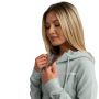 Women‘s Limitless Zip Up Hoodie Eucalypt - GymBeam XXL