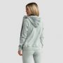 Women‘s Limitless Zip Up Hoodie Eucalypt - GymBeam XXL