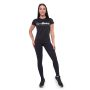 Women‘s Mesh T-Shirt Essence Black - GymBeam XL
