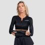 Women‘s Prime Sports Top Black - GymBeam XXL