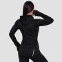 Women‘s Pulse 1/2 Zip Running Sweatshirt Black - GymBeam M