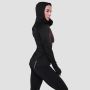 Women‘s Pulse 1/2 Zip Running Sweatshirt Black - GymBeam M