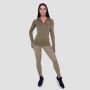 Women‘s Pulse 1/2 Zip Running Sweatshirt Vetiver - GymBeam XXL