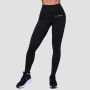 Women‘s Pulse Running Leggings Black - GymBeam XXL