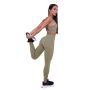 Women‘s Pulse Running Leggings Vetiver - GymBeam XL