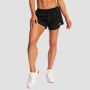 Women‘s Pulse X Running shorts Black - GymBeam XL