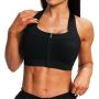 Women‘s Pulse X Running Sports Bra Black - GymBeam XL