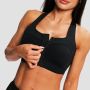 Women‘s Pulse X Running Sports Bra Black - GymBeam XL