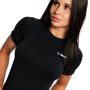 Women‘s Pulse X Running T-shirt Black - GymBeam XL