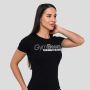 Women‘s Pure Ambition T-shirt Black - GymBeam XXL