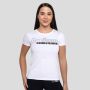 Women‘s Pure Ambition T-shirt White - GymBeam XXL