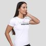 Women‘s Pure Ambition T-shirt White - GymBeam XXL