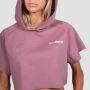 Women‘s Relay Cropped Hoodie Haze - GymBeam XXL