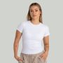 Women‘s Ribbed Tee White - STRIX XL