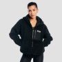 Women‘s Sherpa Jacket Black - GymBeam XXL