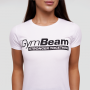 Women‘s Stronger Together T-shirt White - GymBeam XXL