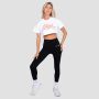 Women‘s Thrive Cropped T-shirt White - GymBeam L