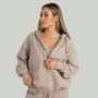 Women‘s Zip Hoodie Taupe - STRIX XL