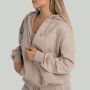 Women‘s Zip Hoodie Taupe - STRIX XL