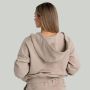 Women‘s Zip Hoodie Taupe - STRIX XL