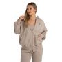 Women‘s Zip Hoodie Taupe - STRIX XL