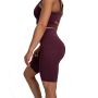 Women‘s Biker Shorts Eggplant - GymBeam XXL