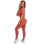 Women‘s Limitless High-waist leggings Cinnamon - GymBeam XXL