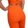 Women‘s Limitless High-waist leggings Orange - GymBeam XXL