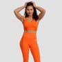 Women‘s Limitless High-waist leggings Orange - GymBeam XXL