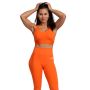 Women‘s Limitless High-waist leggings Orange - GymBeam XXL