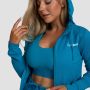 Women‘s Limitless Zip Up Hoodie Aquamarine - GymBeam XXL