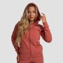 Women‘s Limitless Zip Up Hoodie Cinnamon - GymBeam XXL
