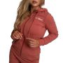 Women‘s Limitless Zip Up Hoodie Cinnamon - GymBeam XXL
