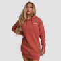 Women‘s Limitless Longline Hoodie Cinnamon - GymBeam XXL