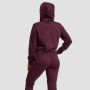 Women‘s Zip-up Hoodie TRN Eggplant - GymBeam L