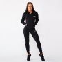 Dámska mikina Zipper Hoodie Black - GymBeam XL
