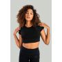 Women‘s Essential Crop Top Black - STRIX L