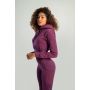 Women‘s Essential Cropped Hoodie Plum - STRIX S