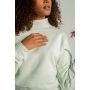 Women‘s Essential High neck jumper moon grey - STRIX S