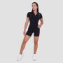 Women‘s Ignite Cropped T-shirt Black - GymBeam XL