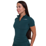 Women‘s Ignite Cropped T-shirt Dark Green - GymBeam XXL
