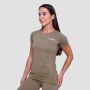 Women‘s Pulse Running T-shirt Vetiver - GymBeam XXL