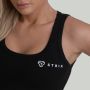 Women‘s Ribbed Tanktop Black - STRIX L