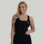 Women‘s Ribbed Tanktop Black - STRIX L