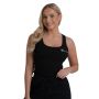 Women‘s Ribbed Tanktop Black - STRIX L