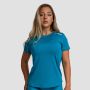 Women‘s Limitless Sports T-Shirt Aquamarine - GymBeam XXL