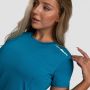 Women‘s Limitless Sports T-Shirt Aquamarine - GymBeam XXL