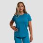 Women‘s Limitless Sports T-Shirt Aquamarine - GymBeam XXL