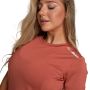 Women‘s Limitless Sports T-Shirt Cinnamon - GymBeam XXL